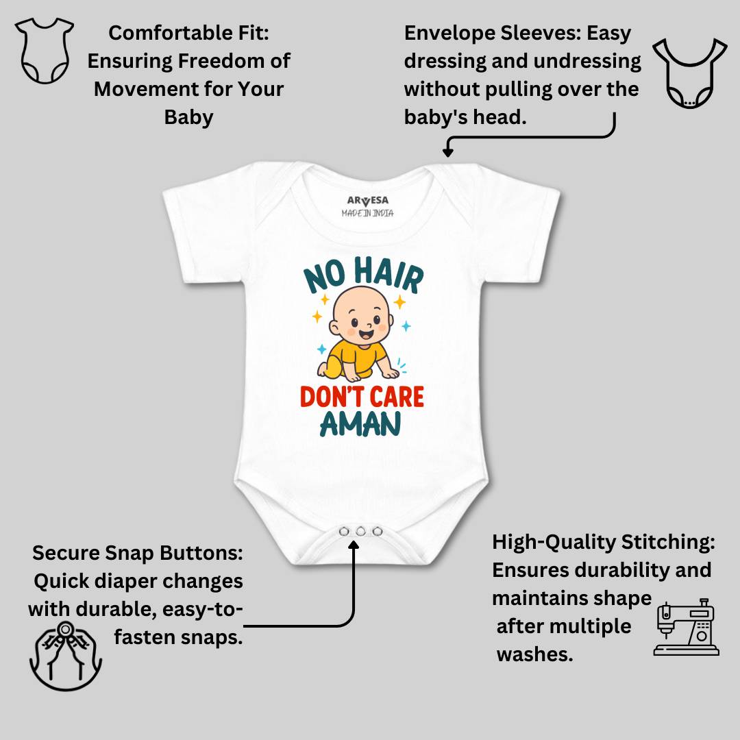 Arvesa No Hair DonÕt Care Baby Boy & Girl Dress