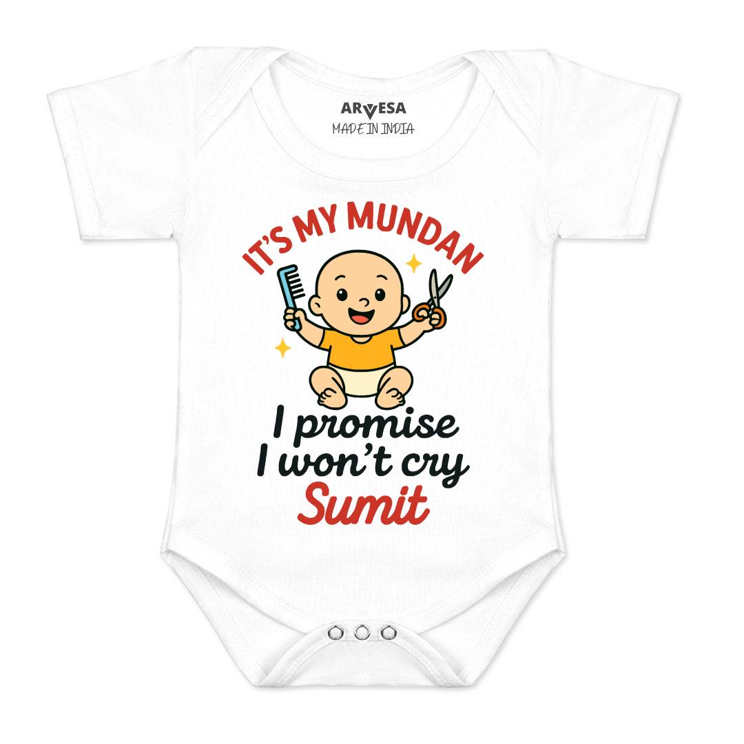 Arvesa I Promise I wont Cry Baby Boy & Girl Dress