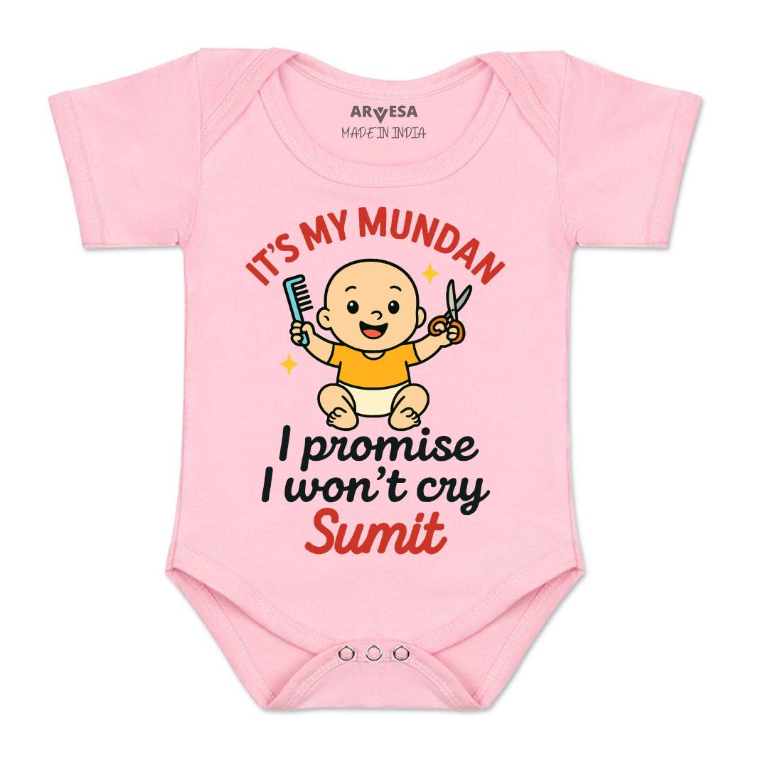 Arvesa I Promise I wont Cry Baby Boy & Girl Dress