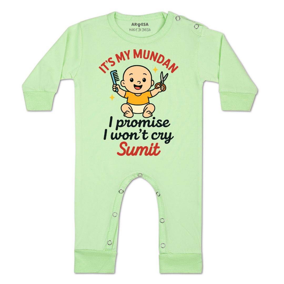 Arvesa I Promise I wont Cry Baby Boy & Girl Dress