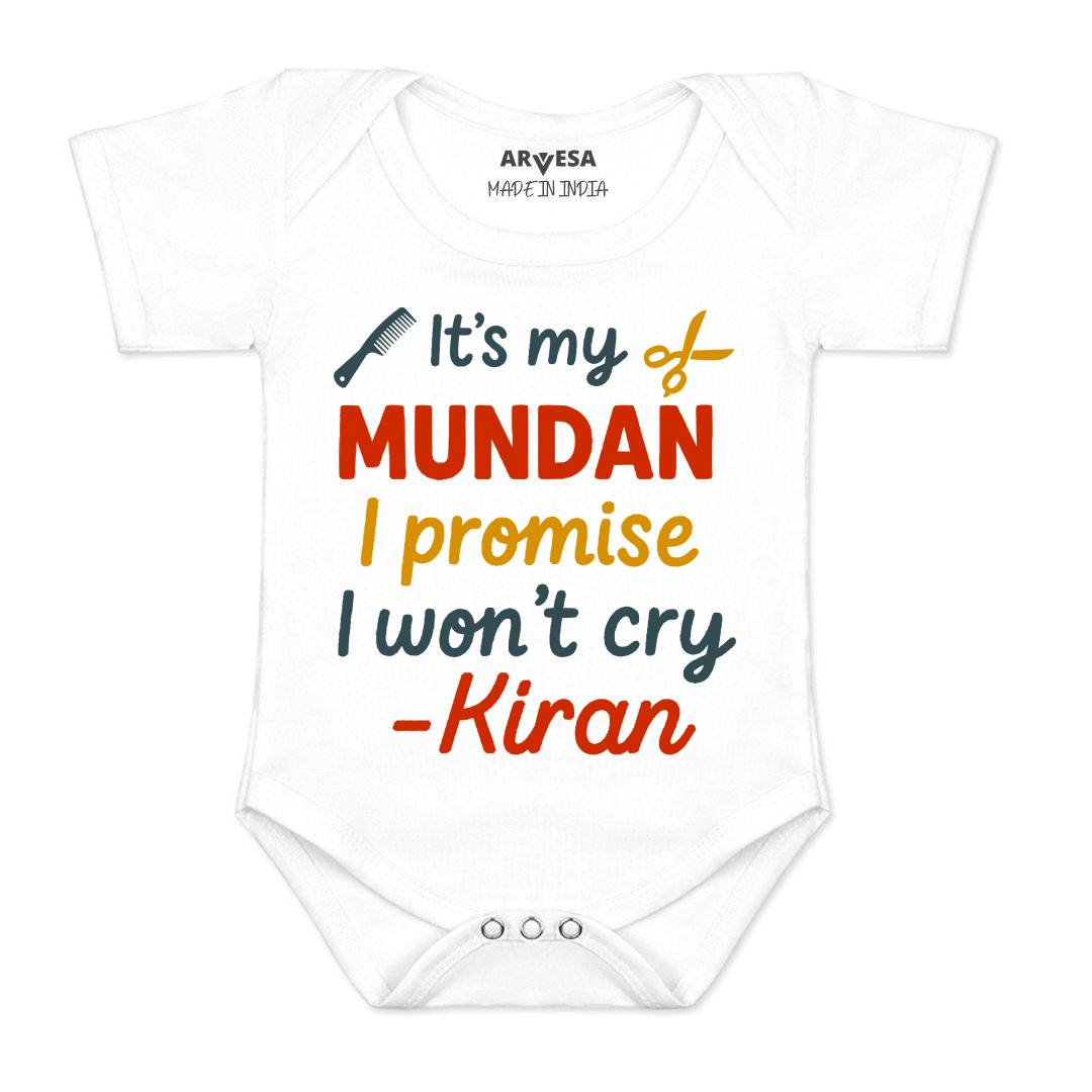 Arvesa I Promise I wont Cry Baby Boy & Girl Dress
