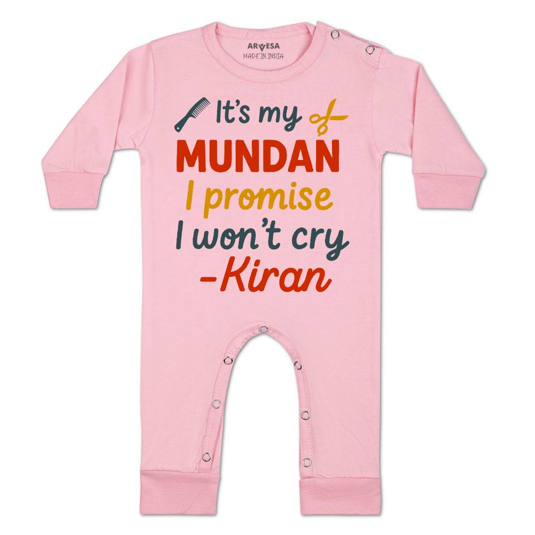 Arvesa I Promise I wont Cry Baby Boy & Girl Dress