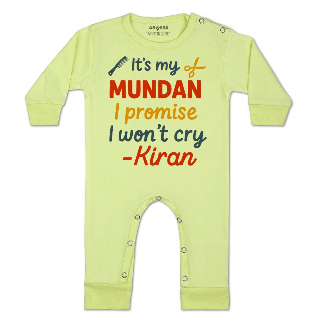 Arvesa I Promise I wont Cry Baby Boy & Girl Dress