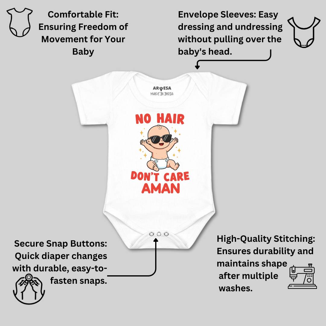 Arvesa No Hair DonÕt Care Baby Boy & Girl Dress