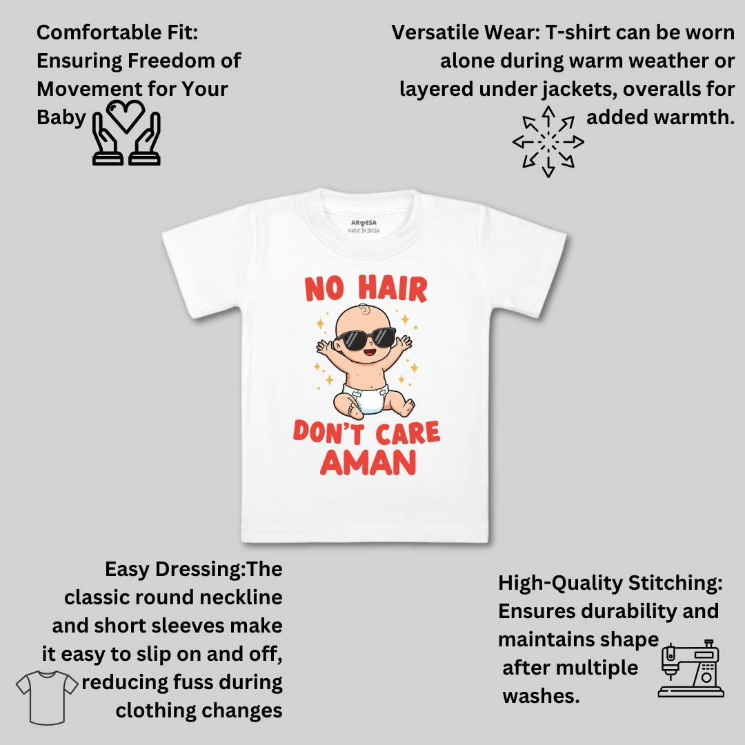 Arvesa No Hair DonÕt Care Baby Boy & Girl Dress