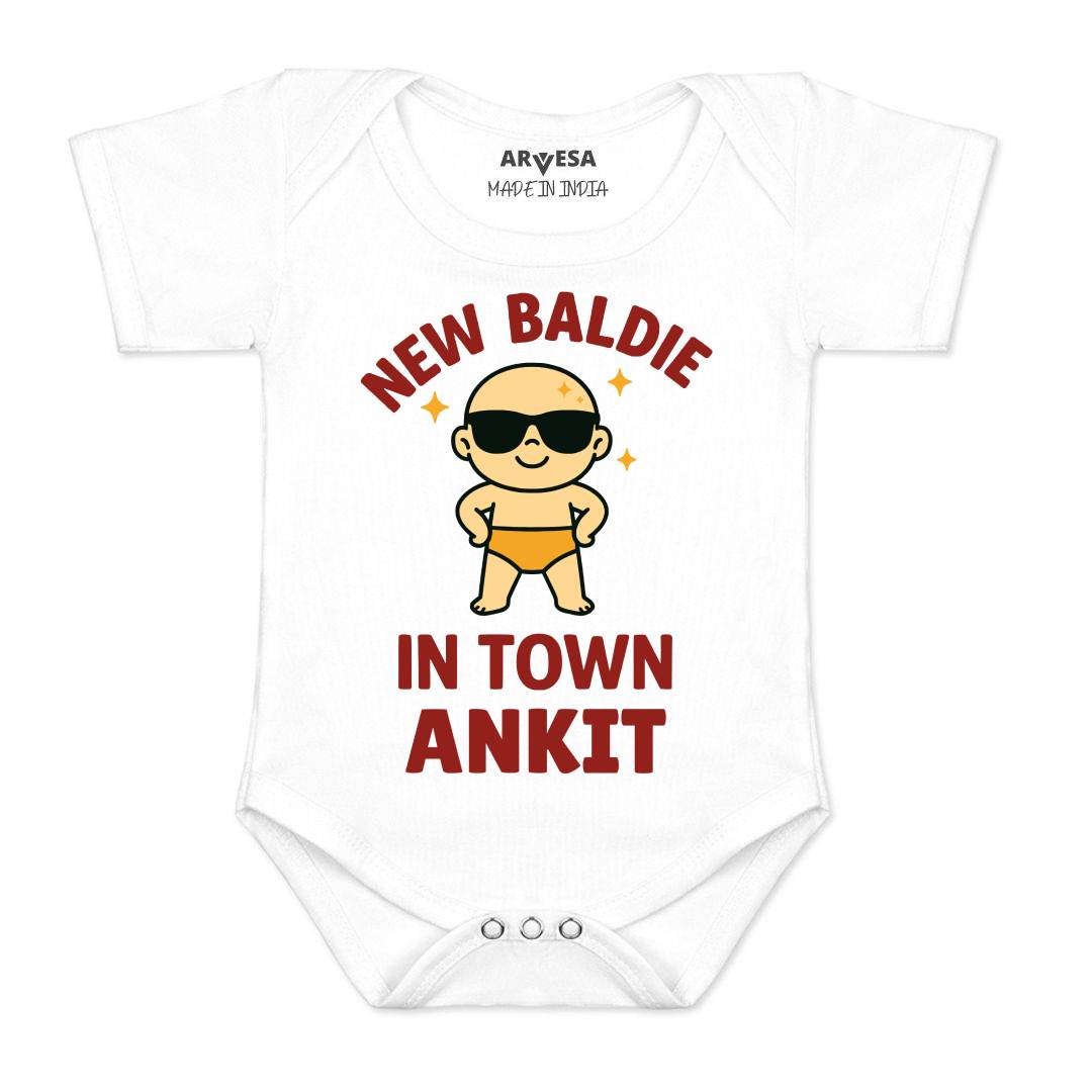 Arvesa New Baldie in The Town Baby Boy & Girl Dress