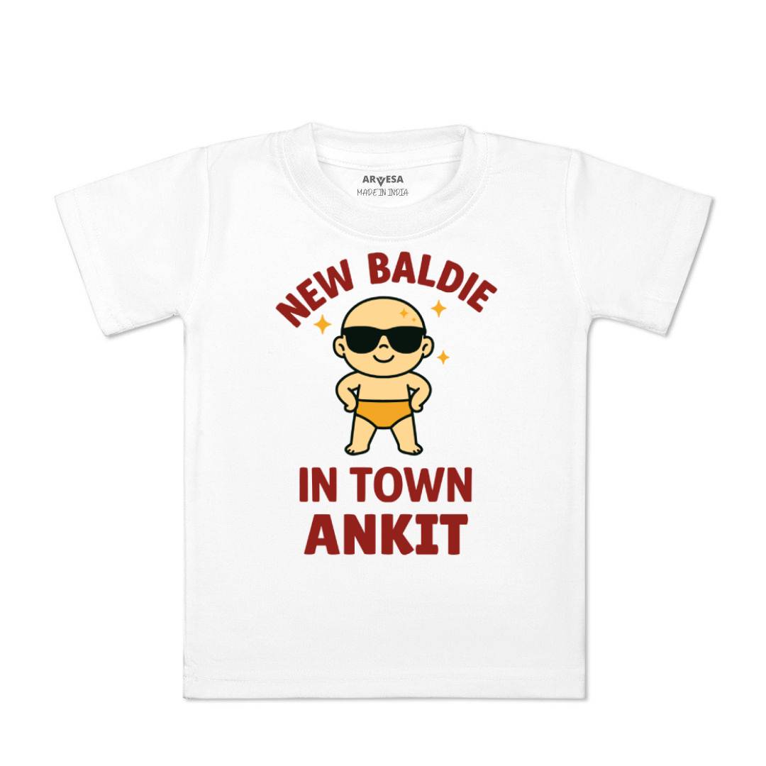 Arvesa New Baldie in The Town Baby Boy & Girl Dress