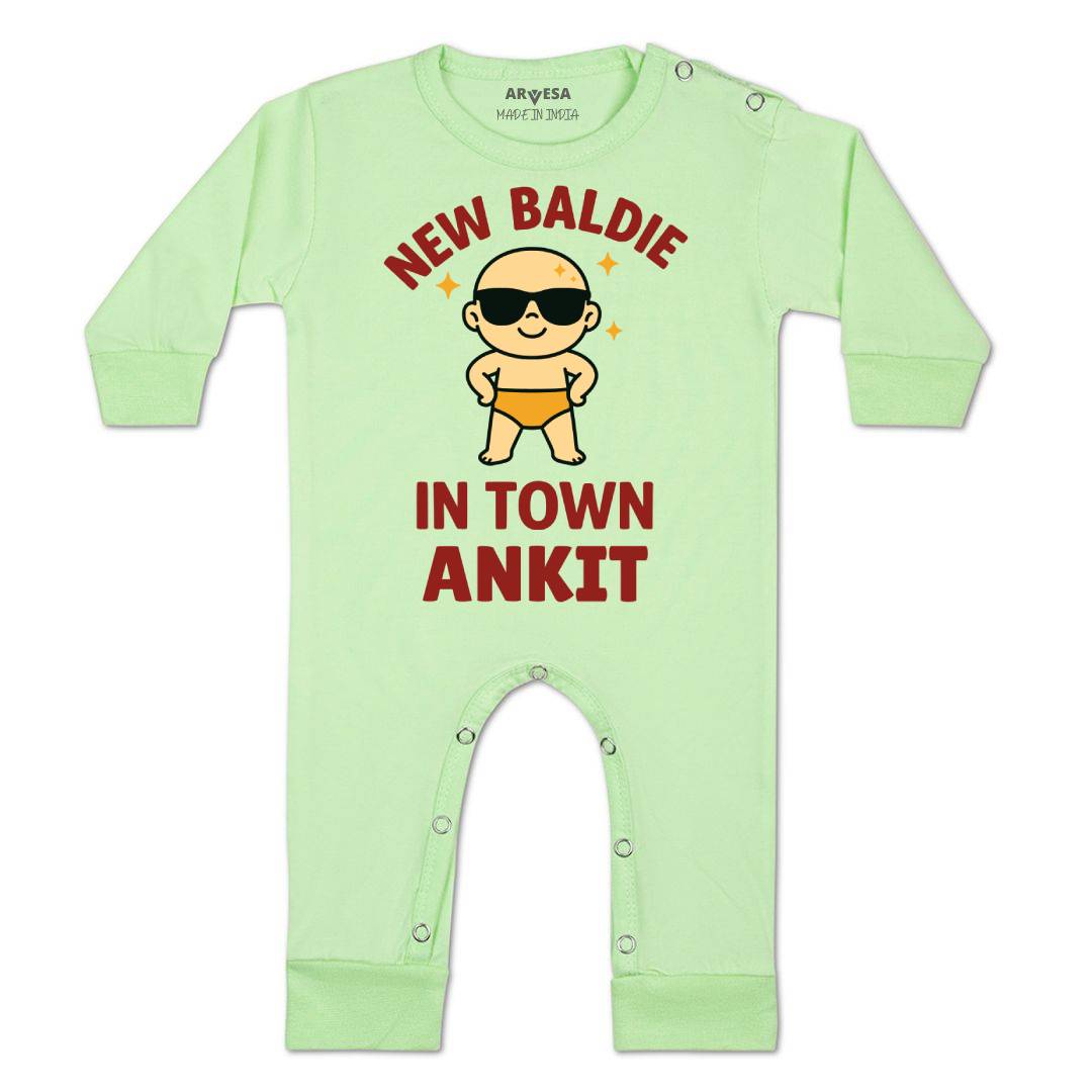 Arvesa New Baldie in The Town Baby Boy & Girl Dress