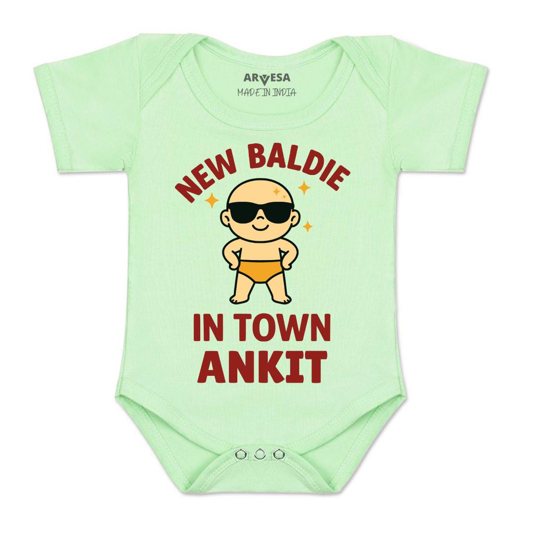 Arvesa New Baldie in The Town Baby Boy & Girl Dress