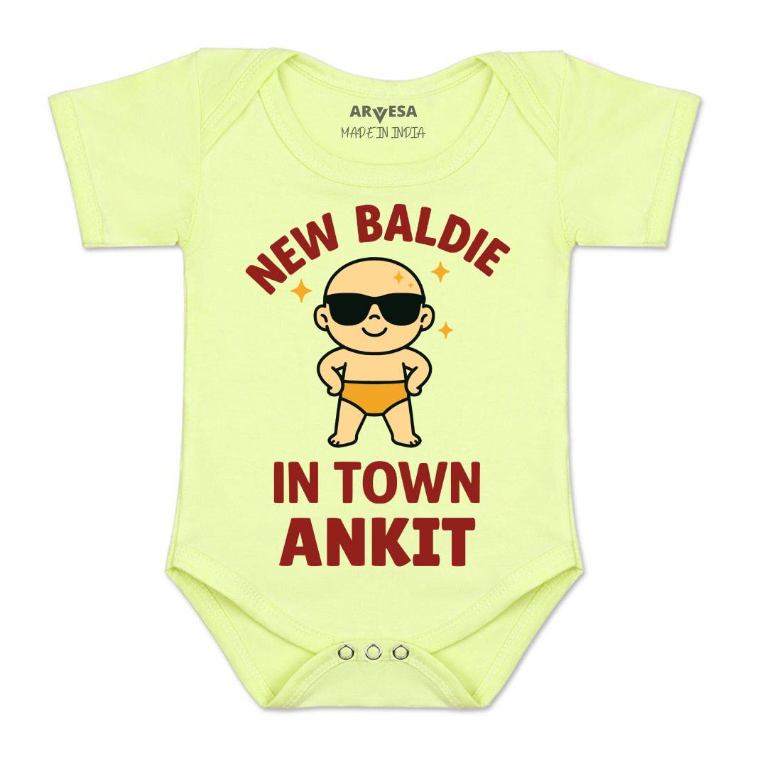 Arvesa New Baldie in The Town Baby Boy & Girl Dress