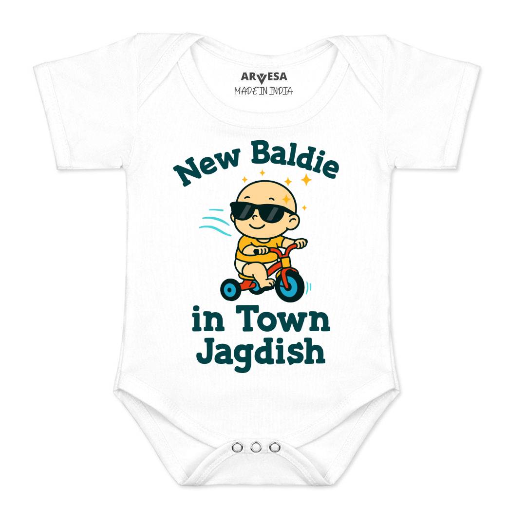 Arvesa New Baldie in The Town Baby Boy & Girl Dress