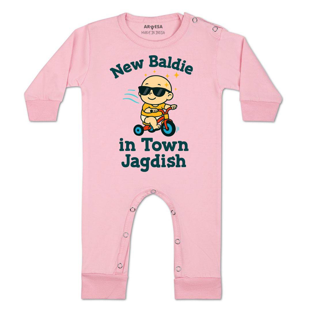 Arvesa New Baldie in The Town Baby Boy & Girl Dress