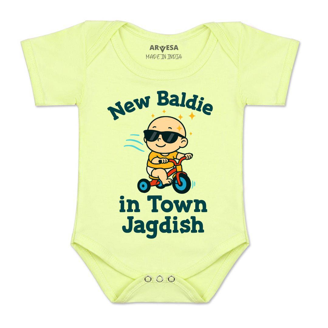 Arvesa New Baldie in The Town Baby Boy & Girl Dress