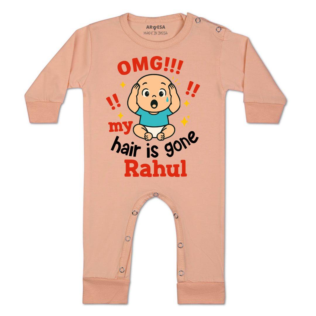 Arvesa Omg My Hair is Gone Baby Boy & Girl Dress