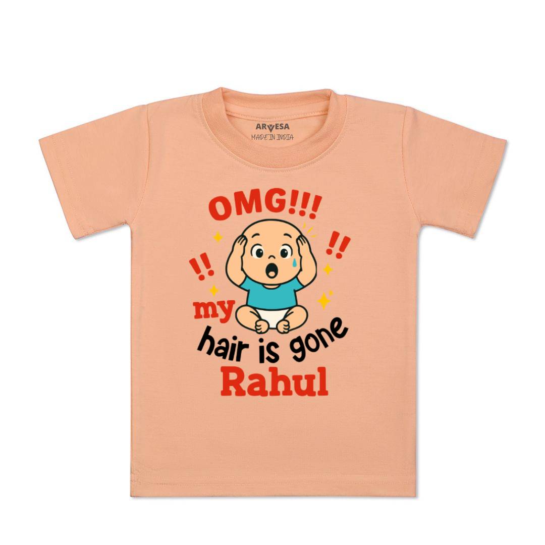 Arvesa Omg My Hair is Gone Baby Boy & Girl Dress