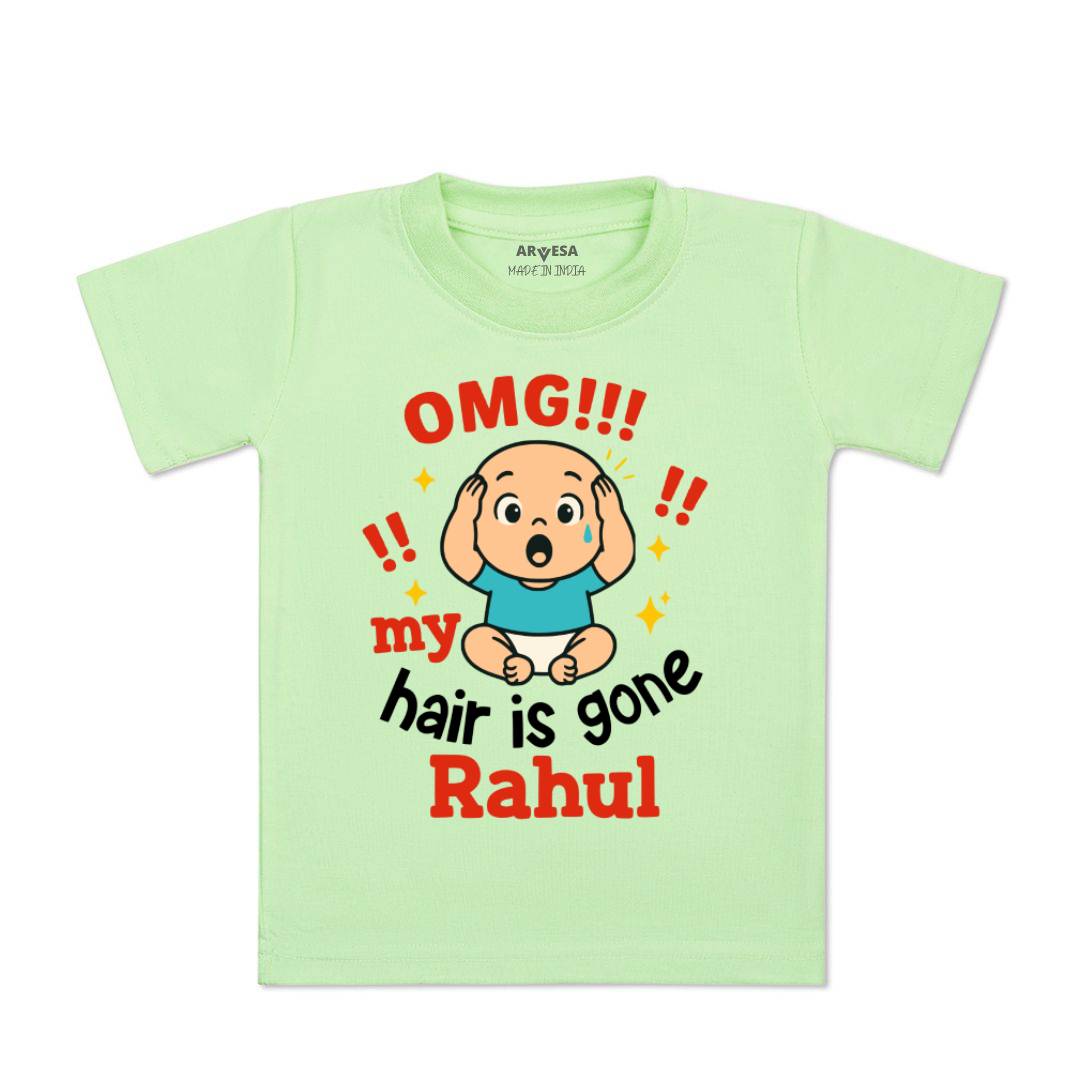 Arvesa Omg My Hair is Gone Baby Boy & Girl Dress