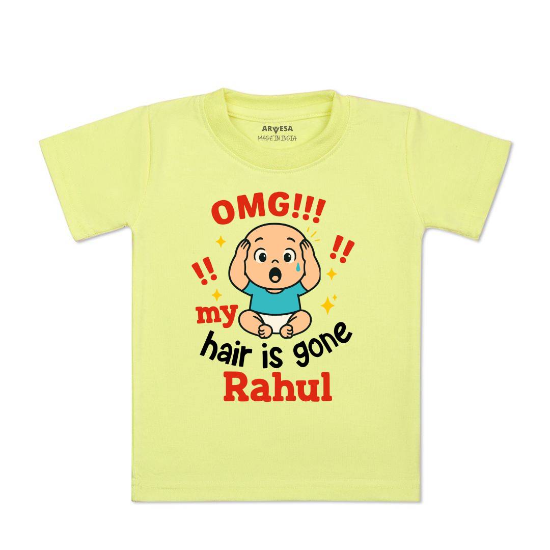 Arvesa Omg My Hair is Gone Baby Boy & Girl Dress