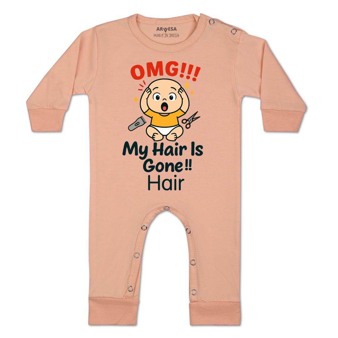 Arvesa Omg My Hair is Gone Baby Boy & Girl Dress