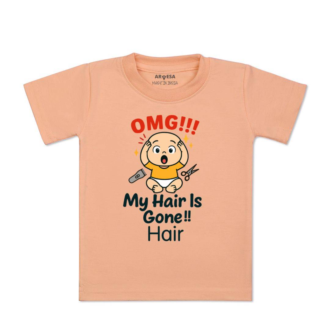 Arvesa Omg My Hair is Gone Baby Boy & Girl Dress