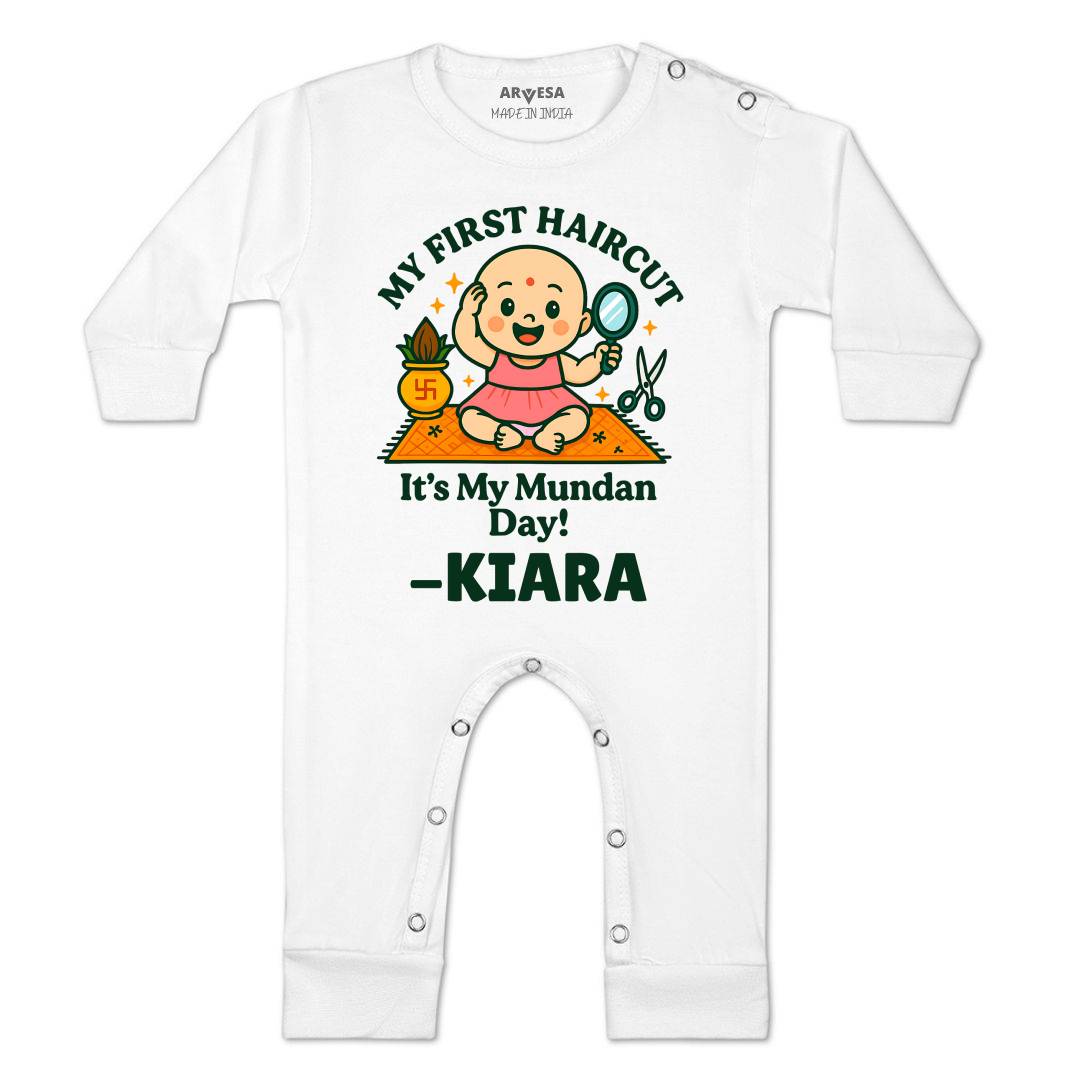 Arvesa My First Haircut Baby Boy & Girl Dress