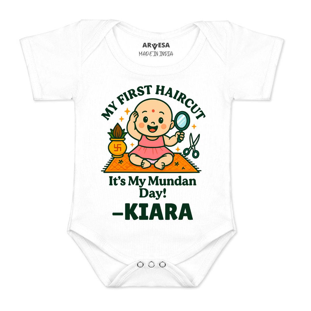 Arvesa My First Haircut Baby Boy & Girl Dress