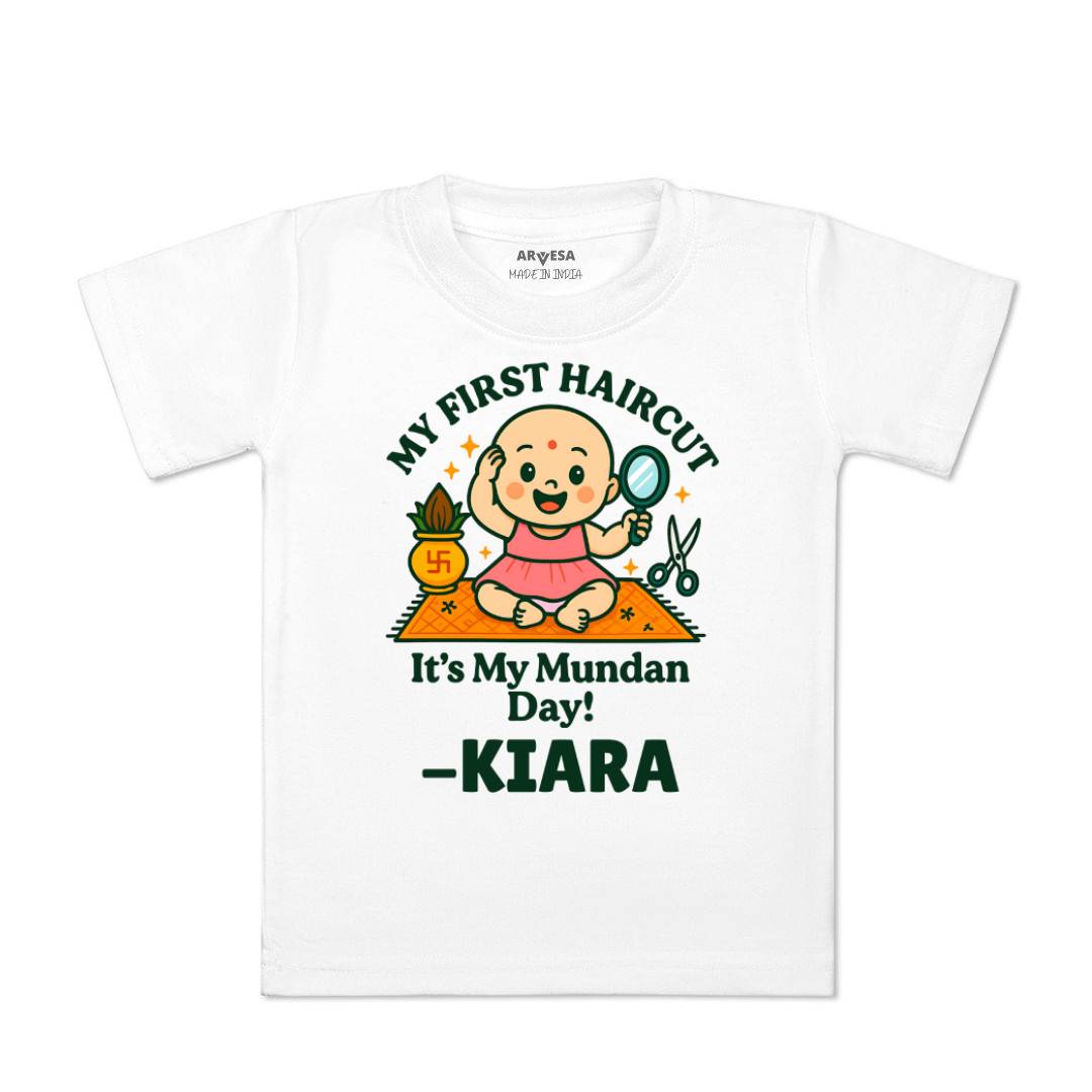 Arvesa My First Haircut Baby Boy & Girl Dress