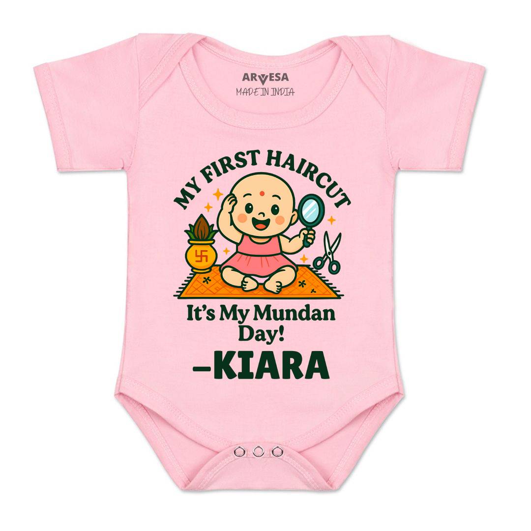 Arvesa My First Haircut Baby Boy & Girl Dress