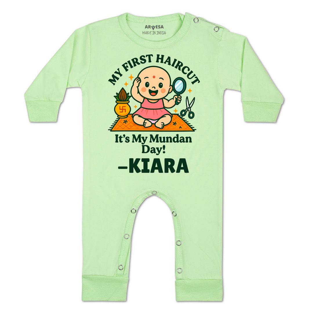 Arvesa My First Haircut Baby Boy & Girl Dress