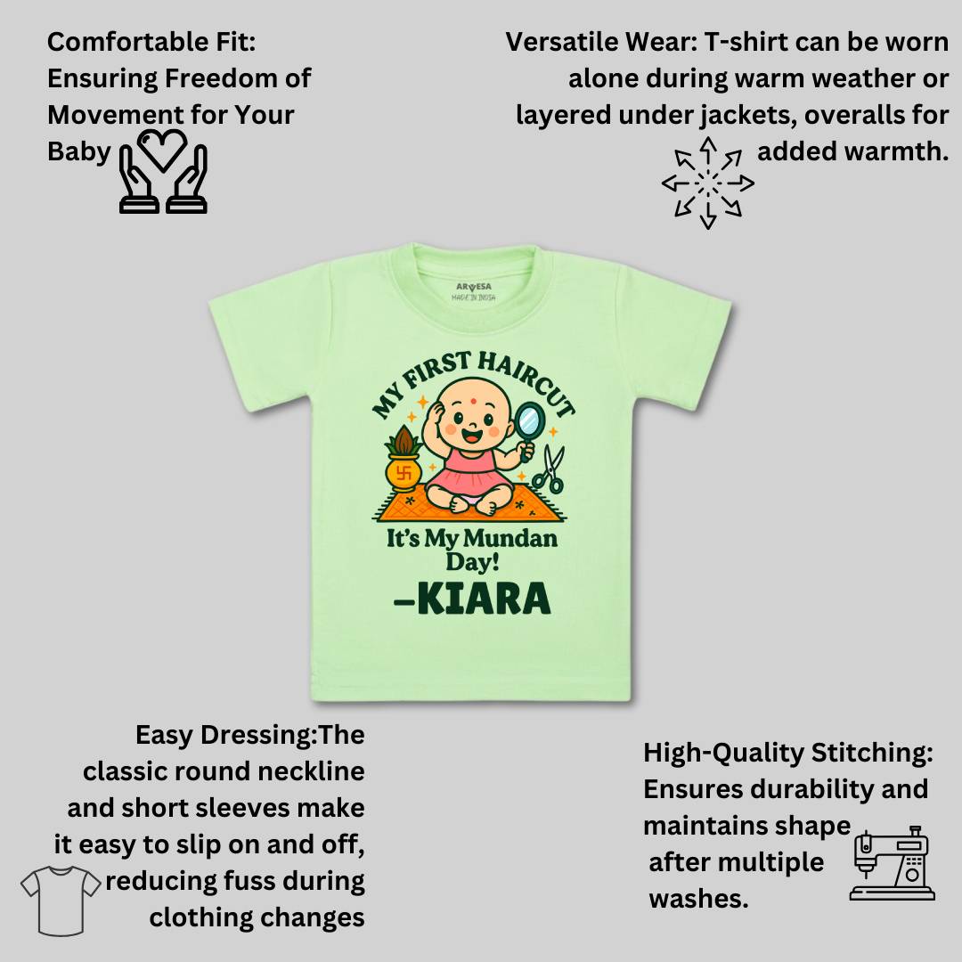 Arvesa My First Haircut Baby Boy & Girl Dress
