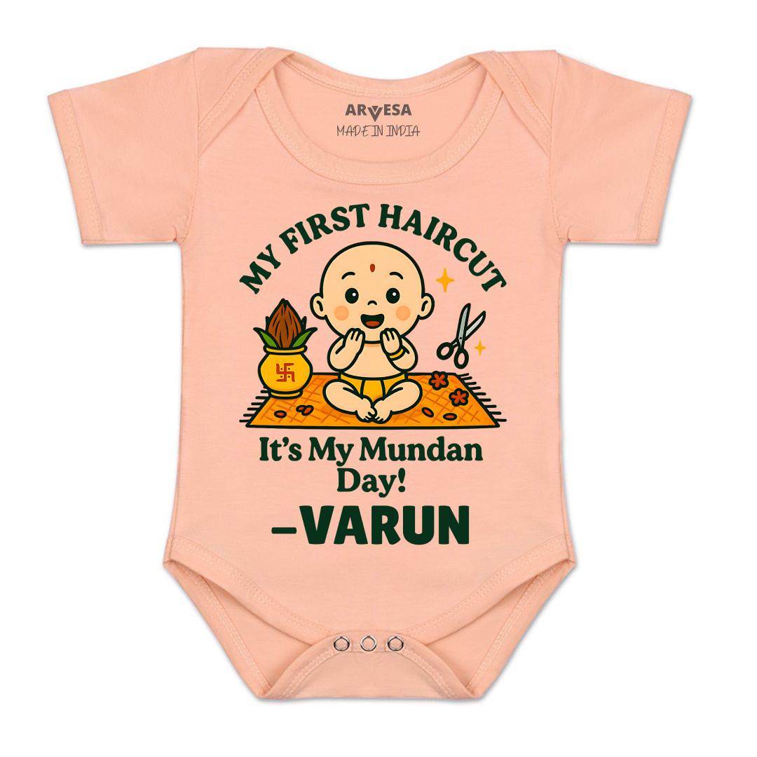 Arvesa My First Haircut Baby Boy & Girl Dress