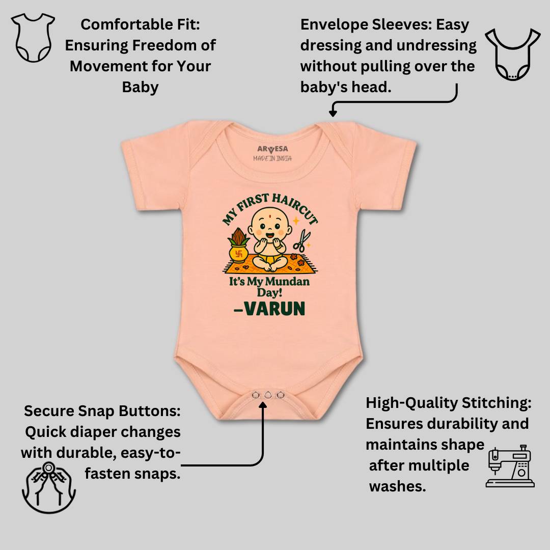 Arvesa My First Haircut Baby Boy & Girl Dress