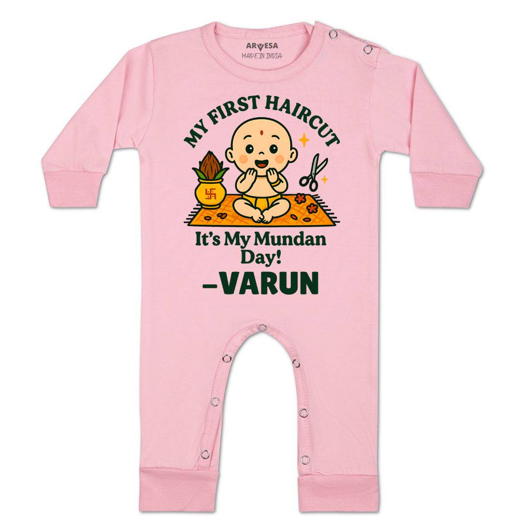 Arvesa My First Haircut Baby Boy & Girl Dress