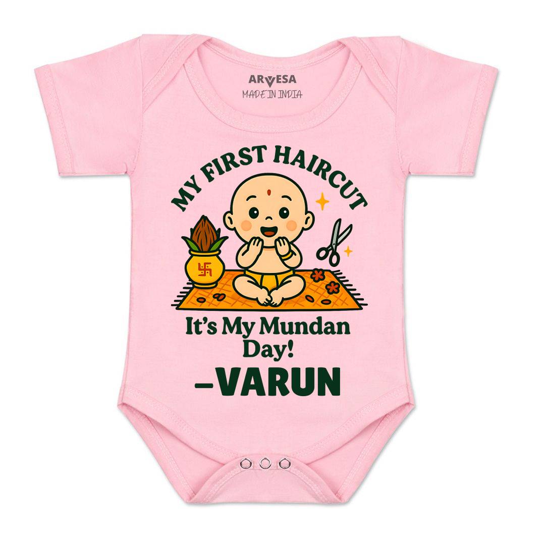 Arvesa My First Haircut Baby Boy & Girl Dress
