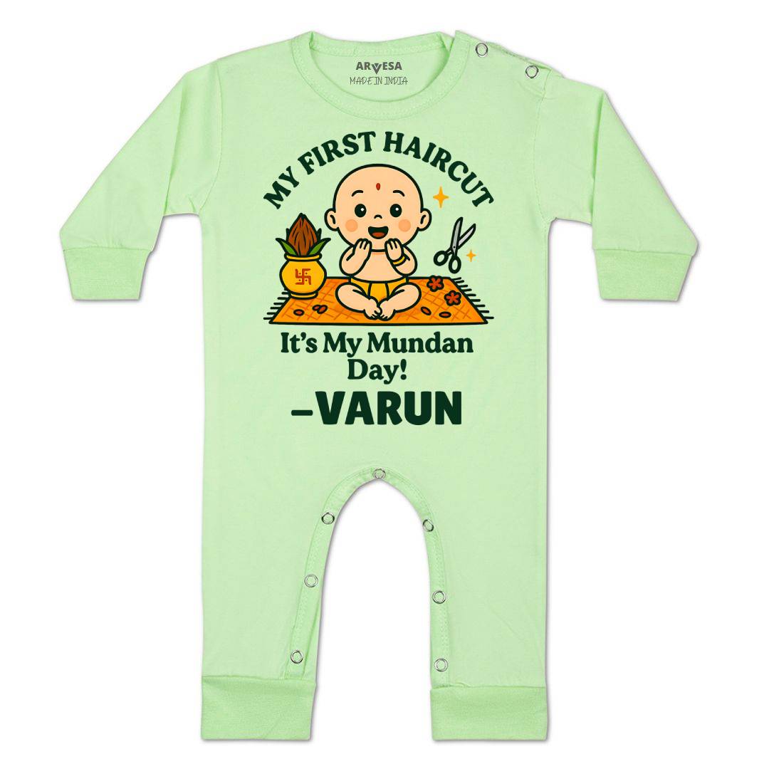 Arvesa My First Haircut Baby Boy & Girl Dress