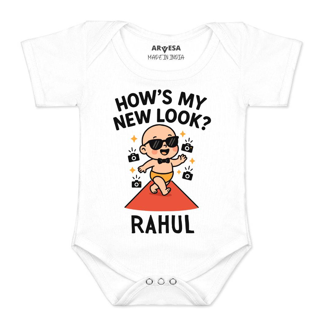Arvesa How's My New Look Baby Boy & Girl Dress