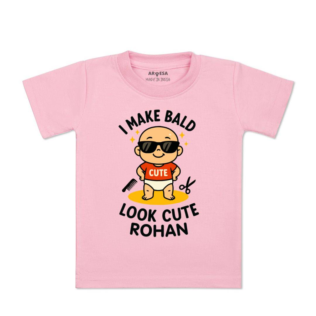 Arvesa I Make Bald Look Cute Baby Boy & Girl Dress