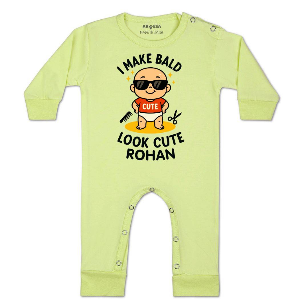 Arvesa I Make Bald Look Cute Baby Boy & Girl Dress