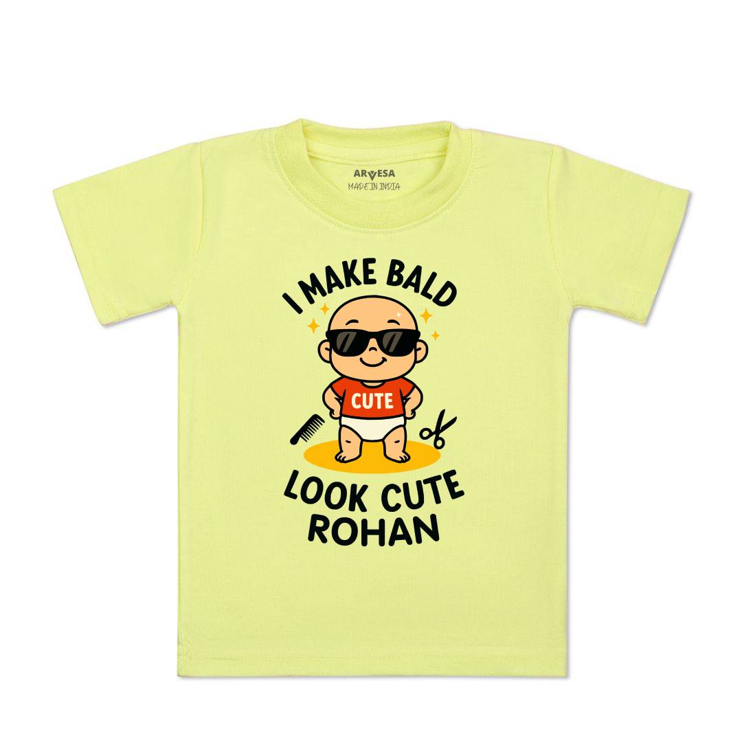 Arvesa I Make Bald Look Cute Baby Boy & Girl Dress