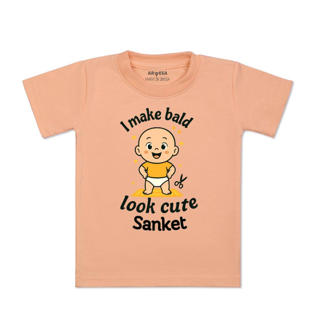 Arvesa I Make Bald Look Cute Baby Boy & Girl Dress