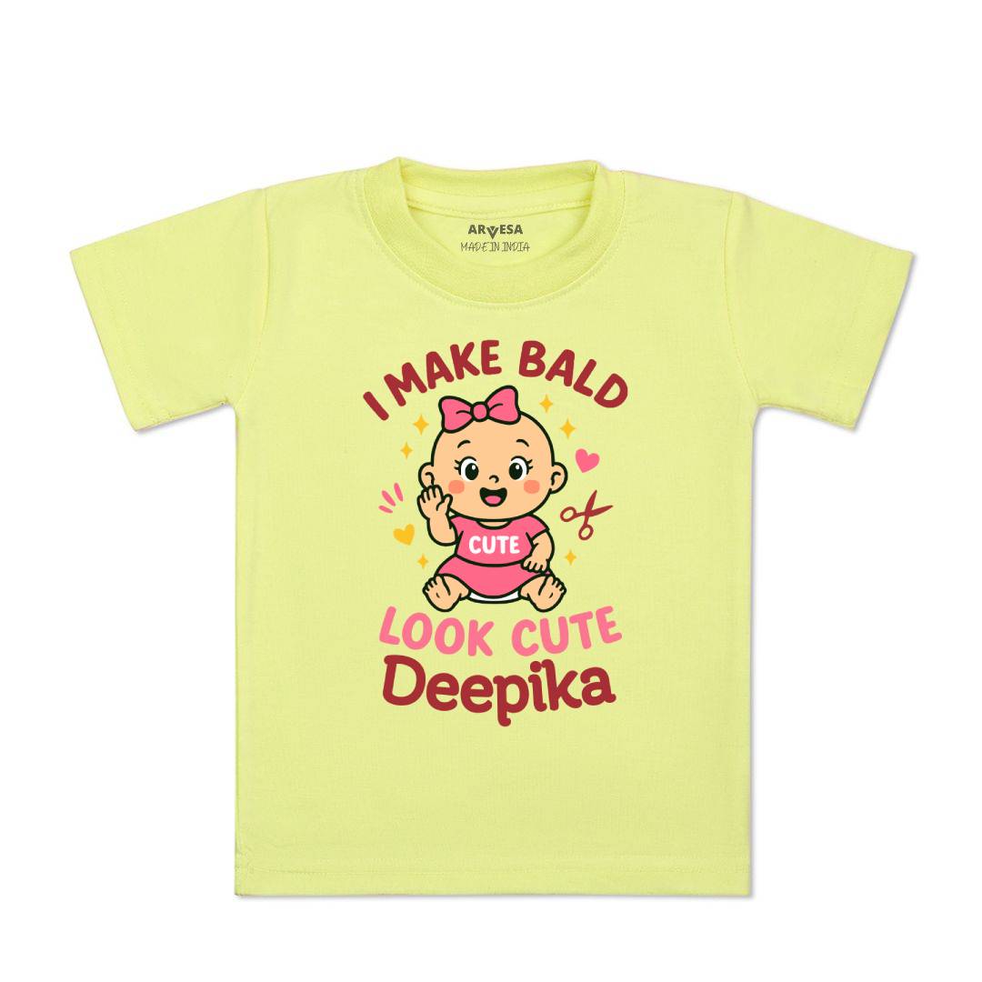 Arvesa I Make Bald Look Cute Baby Boy & Girl Dress