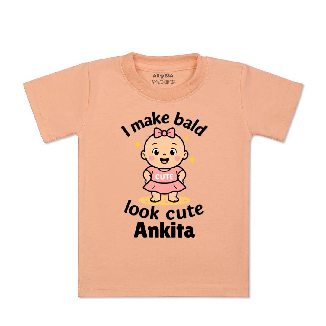 Arvesa I Make Bald Look Cute Baby Boy & Girl Dress