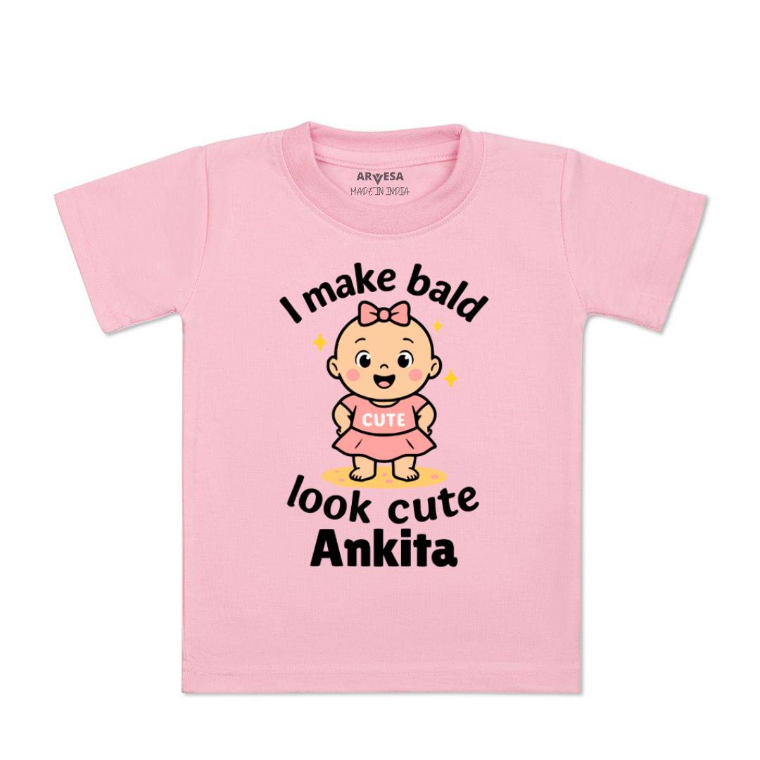 Arvesa I Make Bald Look Cute Baby Boy & Girl Dress