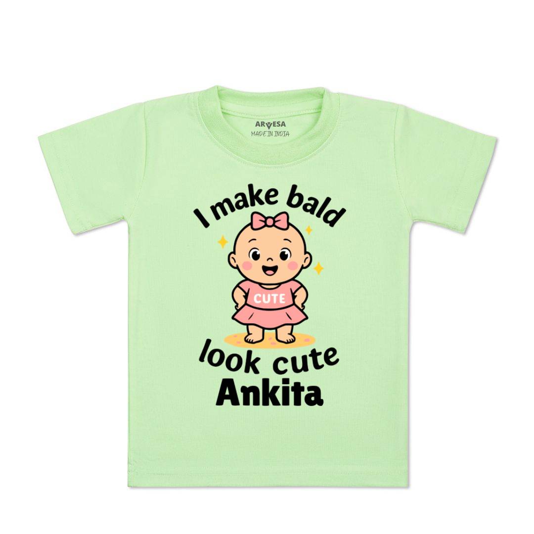 Arvesa I Make Bald Look Cute Baby Boy & Girl Dress