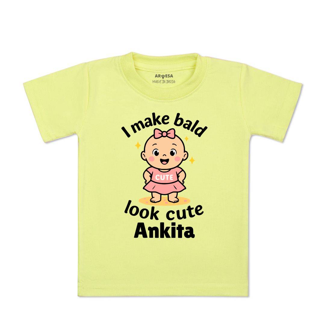 Arvesa I Make Bald Look Cute Baby Boy & Girl Dress