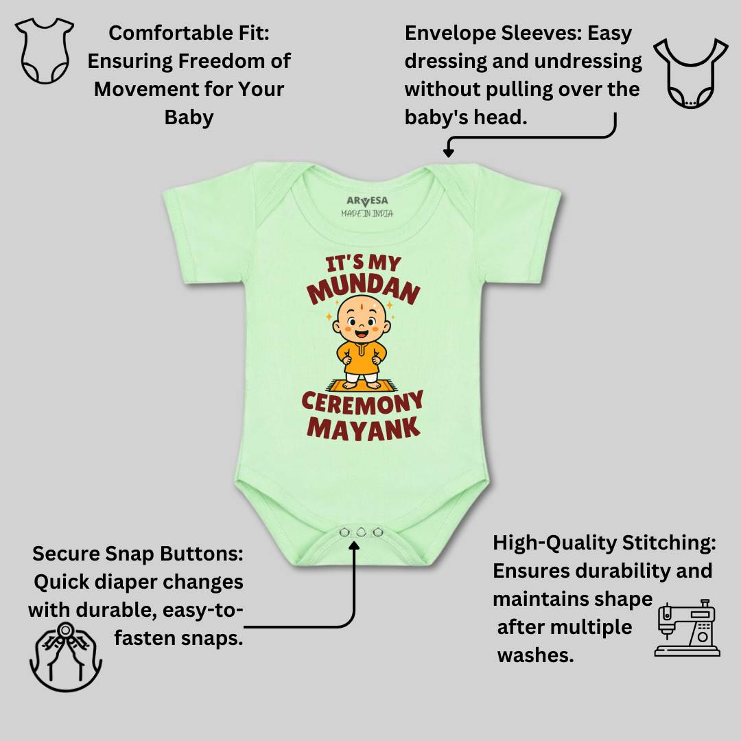 Arvesa Its Mundan Ceremony Baby Boy & Girl Dress