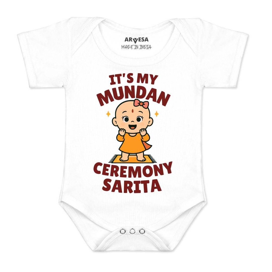 Arvesa Its Mundan Ceremony Baby Boy & Girl Dress
