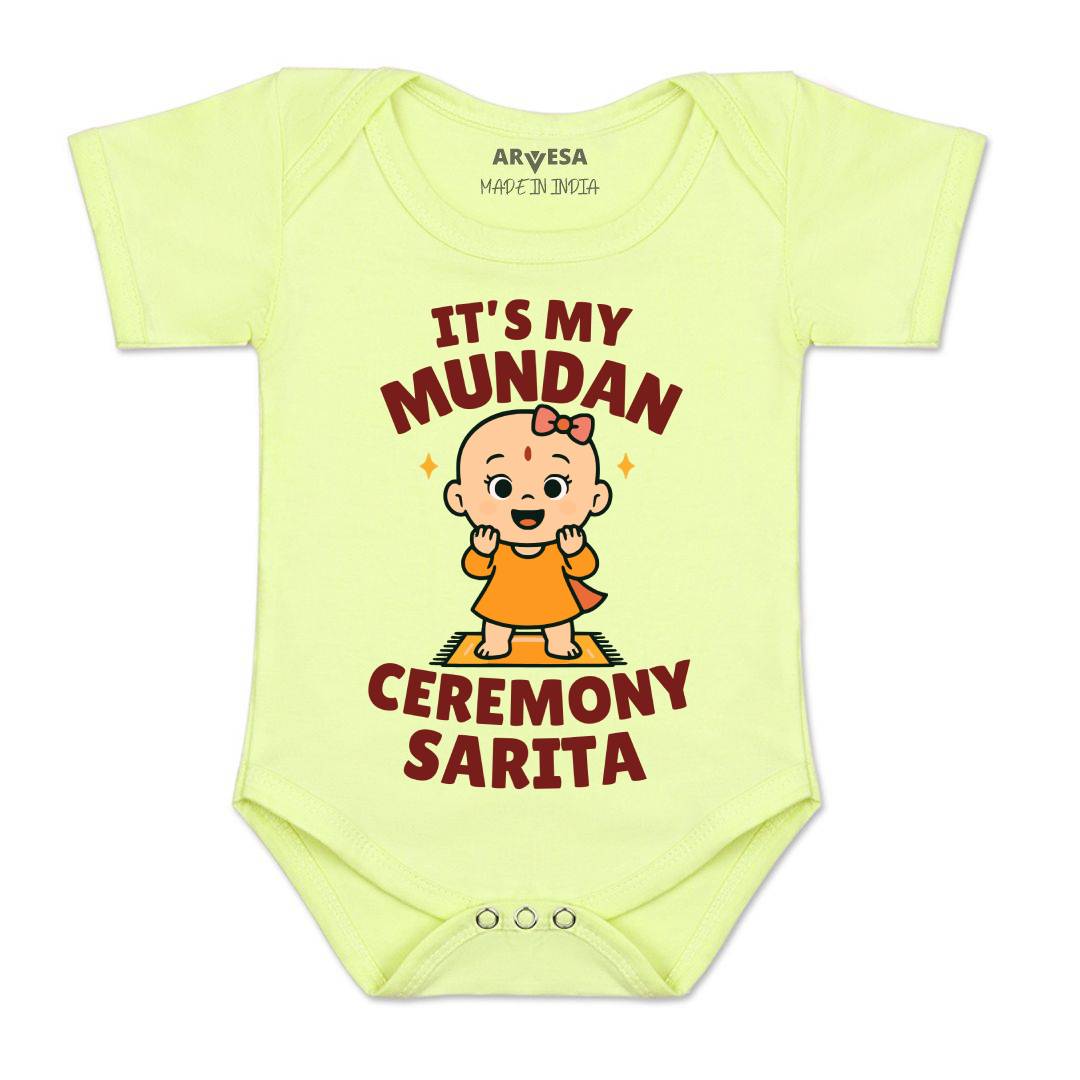 Arvesa Its Mundan Ceremony Baby Boy & Girl Dress