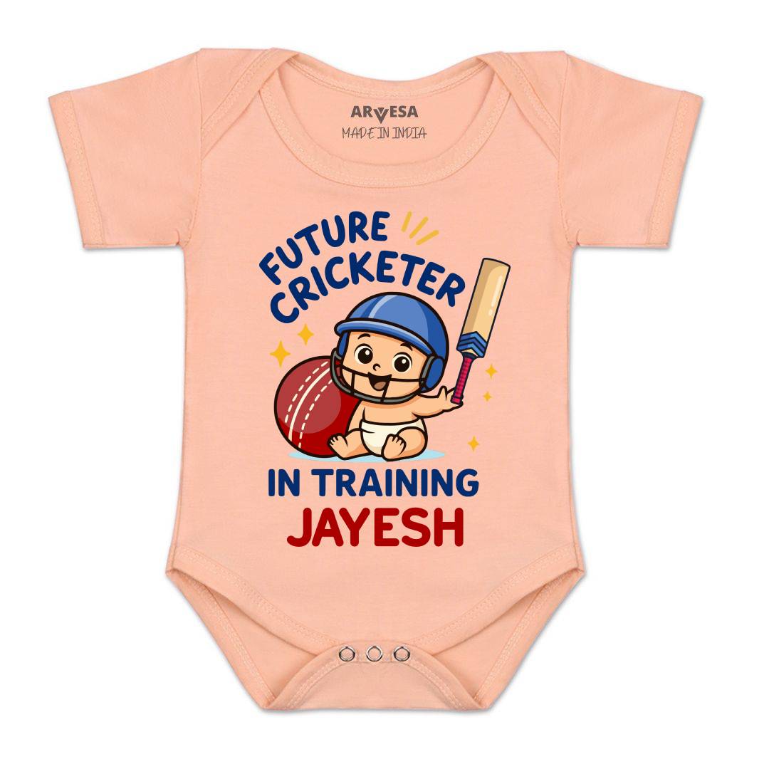 Arvesa Future Cricketer In Training Baby Boy & Girl Dress