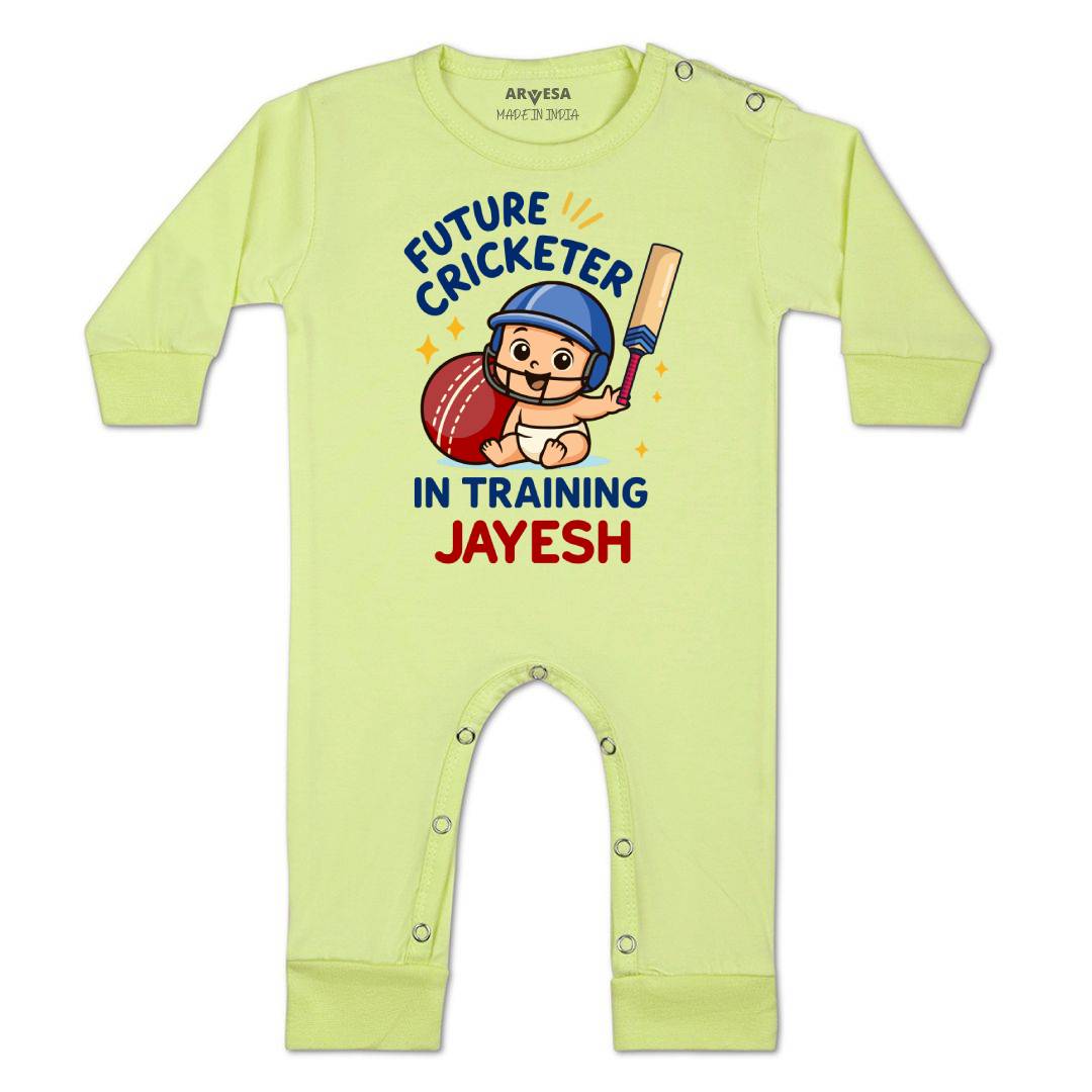 Arvesa Future Cricketer In Training Baby Boy & Girl Dress