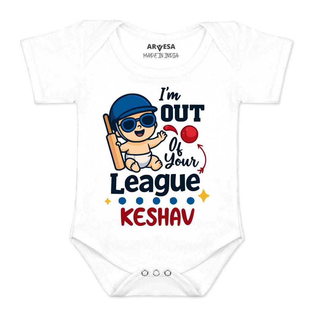 Arvesa I'm Out Of Your League Baby Boy & Girl Dress